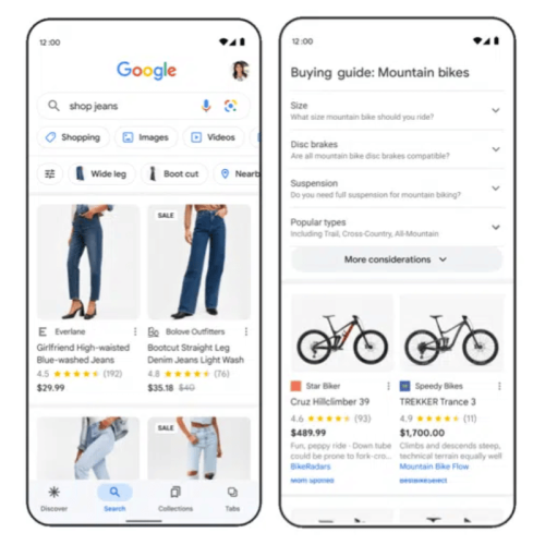 New Google Shopping Tools